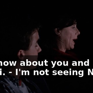 - I know about you and Nicki. - I'm not seeing Nicki!