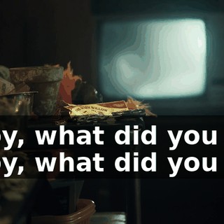 Baby, what did you do? Baby, what did you do?