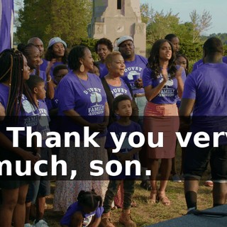 - Thank you very much, son.