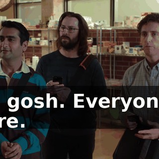 Oh gosh. Everyone's here.