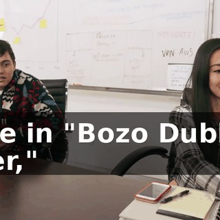 Type in "Bozo Dubbed Over,"