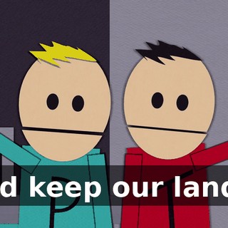 ♪ God keep our land... ♪