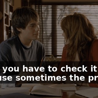 Yeah, you have to check it because sometimes the product