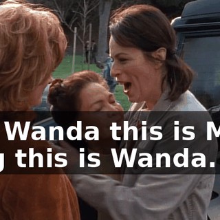Oh, Wanda this is Meg. Meg this is Wanda.