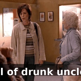 full of drunk uncles.