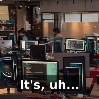 It's, uh...