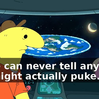 - We can never tell anyone. - I might actually puke.