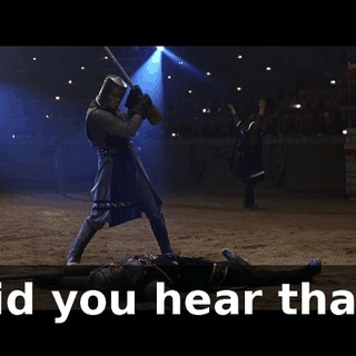 Did you hear that?
