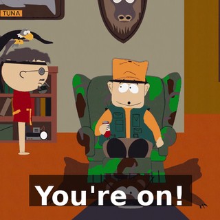 You're on!