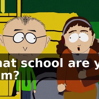 What school are you from?