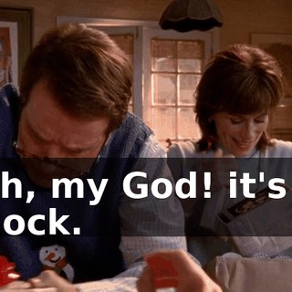 Oh, my God! it's a clock.