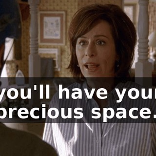 you'll have your precious space.