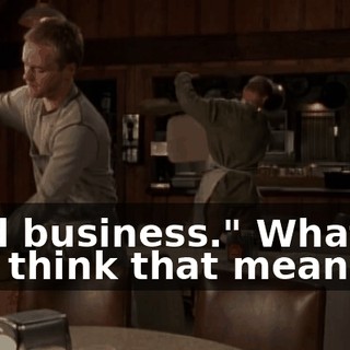 "Old business." What do you think that means?