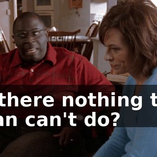 Is there nothing the man can't do?