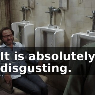 It is absolutely disgusting.