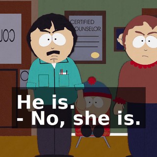 He is. - No, she is.