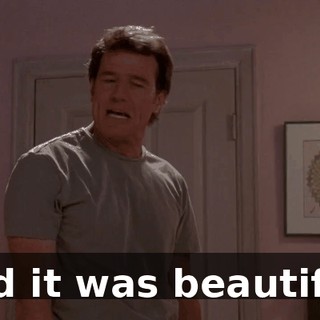 and it was beautiful!