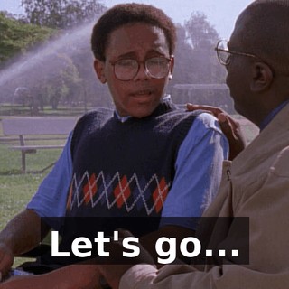 Let's go...