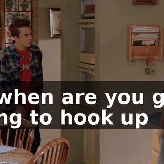 So when are you guys going to hook up