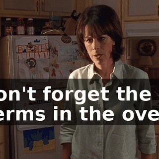 Don't forget the germs in the oven.