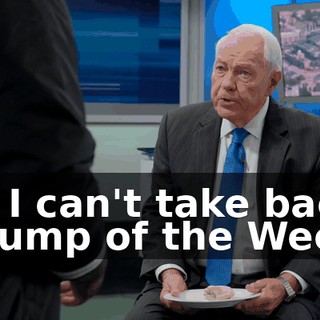 but I can't take back "Chump of the Week."