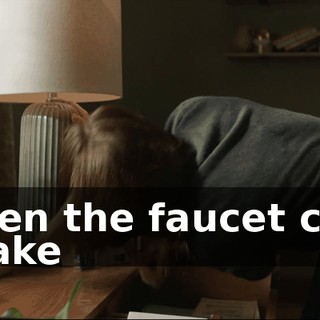 Even the faucet can make