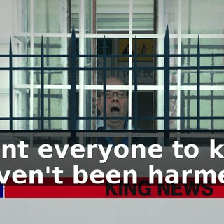 I want everyone to know I haven't been harmed...