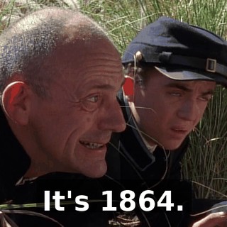 It's 1864.