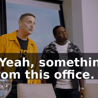 - Yeah, something from this office.
