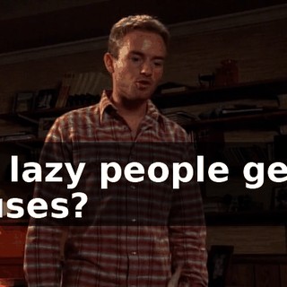 Do lazy people get C pluses?