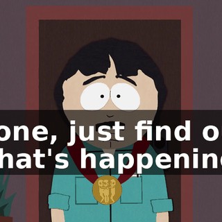 Done, just find out what's happening.