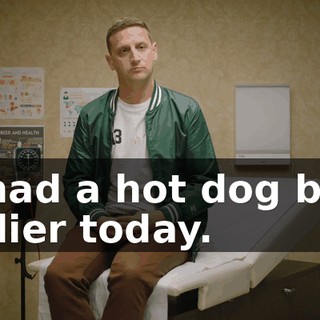 - I had a hot dog bowl earlier today.