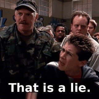 That is a lie.