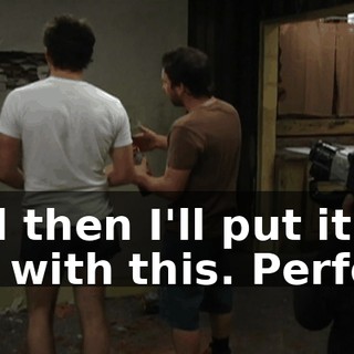 And then I'll put it out with this. Perfect.