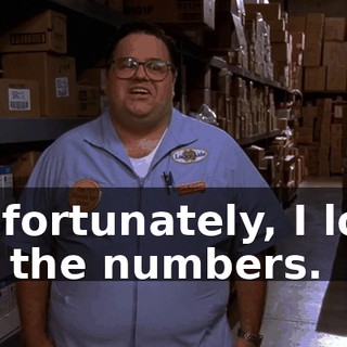 Unfortunately, I lost all the numbers.