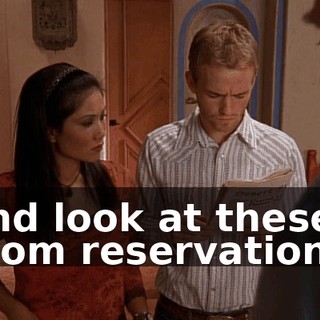 And look at these room reservations.
