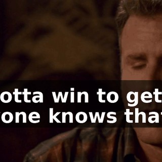 You gotta win to get love. Everyone knows that.