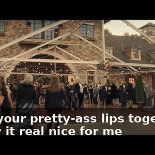♪ Put your pretty-ass lips together Blow it real nice for me ♪