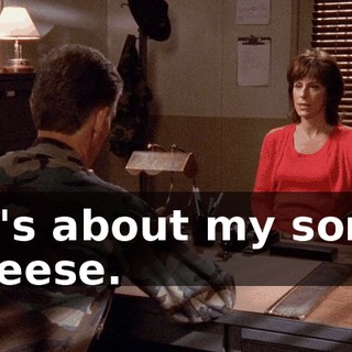 It's about my son, Reese.