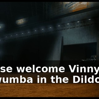 please welcome Vinny Mawumba in the Dildozer!