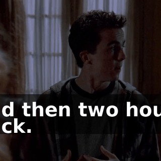 and then two hours back.