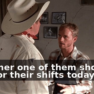 Neither one of them showed up for their shifts today.