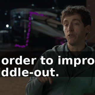 in order to improve middle-out.
