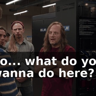 So... what do you wanna do here?