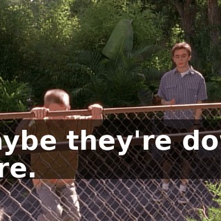 Maybe they're down here.