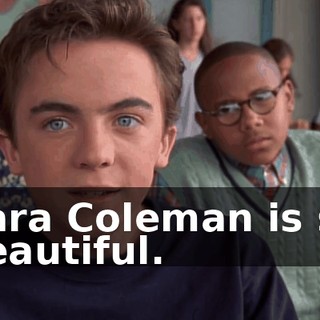 Sara Coleman is so beautiful.