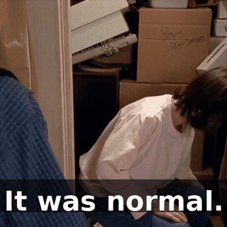 It was normal.