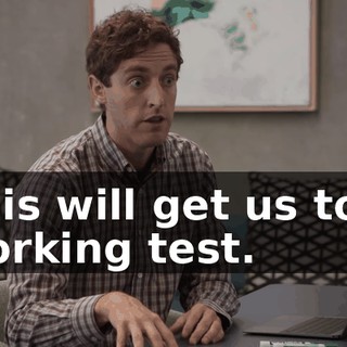 This will get us to a working test.