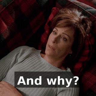 And why?