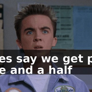 Rules say we get paid time and a half